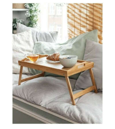Поднос-столик деревянный на ножках