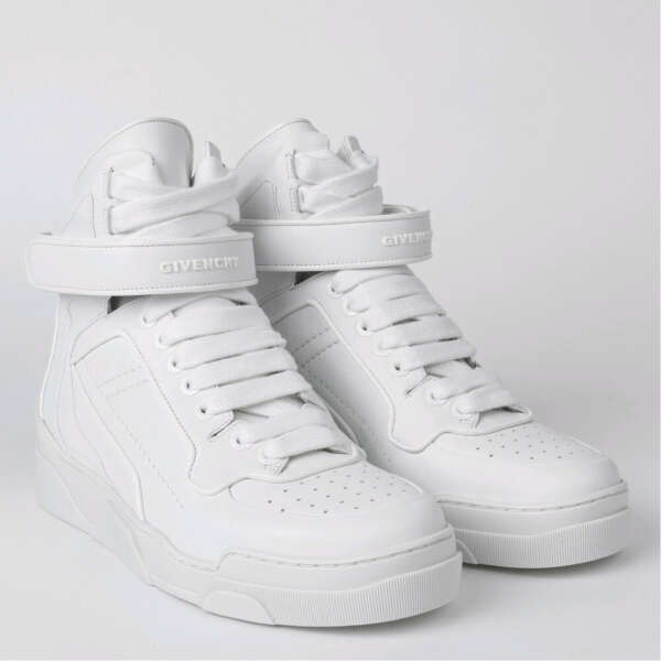 Givenchy - Leather higt top sneakers