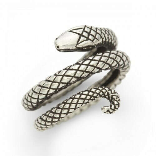 Penny Dreadful RockLove Sterling Silver Snake Ring