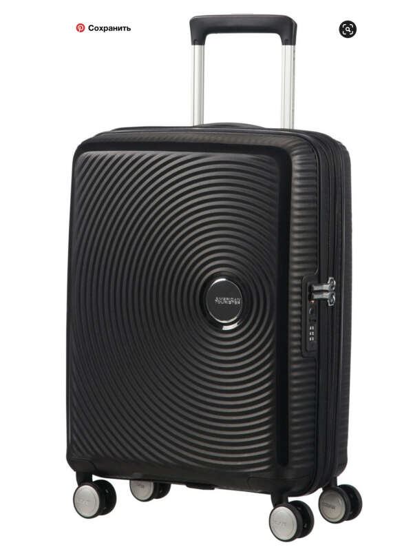 Чемодан American Tourister Soundbox, Пластик, 55 см, 35.5 л