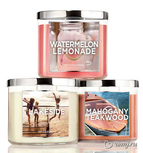 Свечи от Bath&Body Works