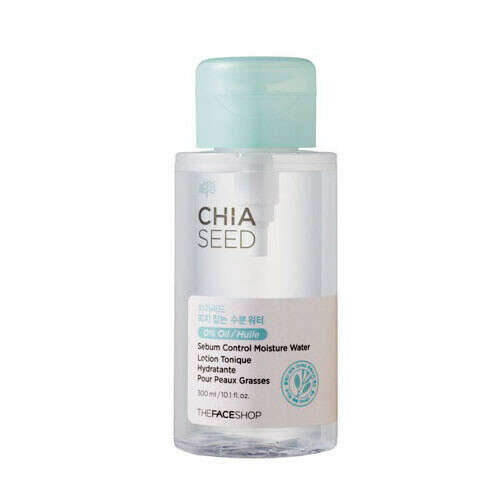 The Face Shop Chia seed sebum control moisture water