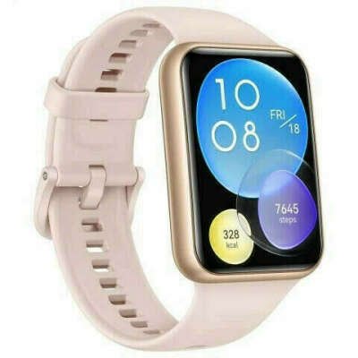 Смарт-часы HUAWEI FIT 2 Active Edition в голубом или розовом цвете
