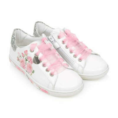 Monnalisa Girls Rose Sneakers