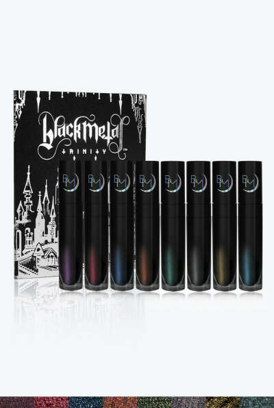 Black Metal™ Bundle - Blackened Metallic Liquid to Matte Lipstick