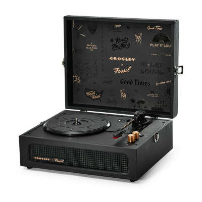 ВИНИЛОВЫЙ ПРОИГРЫВАТЕЛЬ CROSLEY VOYAGER fossil