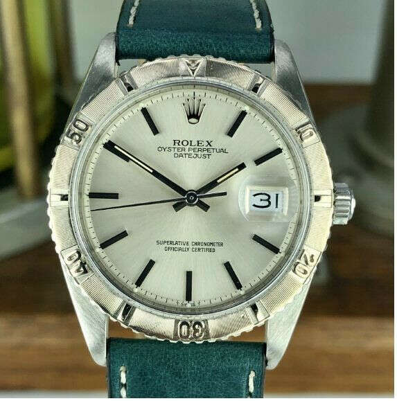 1965 Vintage Rolex Datejust 1625 Turnograph Double References Numbers 1016