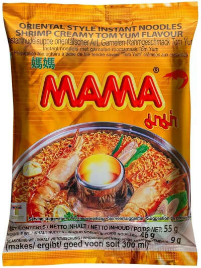 Набор китайской лапши MAMA со вкусом Кремовый Том ЯМ