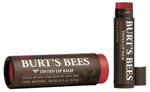 Burt&#039;s Bees бальзам для губ с розовым пигментом Rose Tint Balm