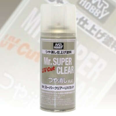 Mr. Super Clear Лак матовый с UV защитой