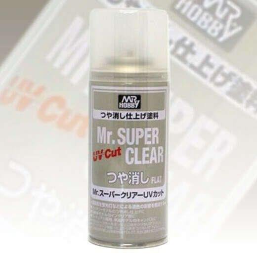 Mr. Super Clear Лак матовый с UV защитой