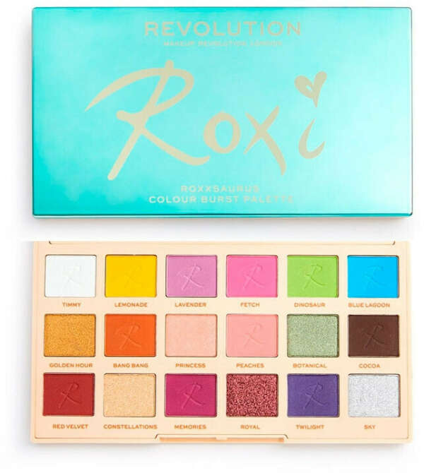 Палетка теней MakeUp Revolution Roxi Roxxsaurus Colour Burst Palette