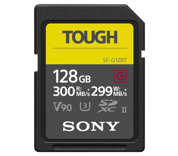 Карта памяти Sony SDXC 128GB Tough UHS-II 299/300Mb/s