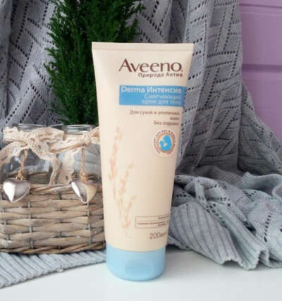 Aveeno DERMA Интенсив Смягчающий крем для тела, 200 мл