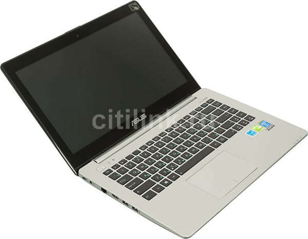 Ноутбук 14" ASUS VivoBook S451LB, Intel Core i5 4200U, 1.6ГГц, 6Гб, 750Гб, nVidia GeForce GT 740M  2048 Мб, DVD-RW, Windows 8, черный