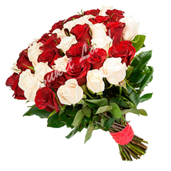Получить от тебя букет цветов в универе :) (33 розы, 50 см)