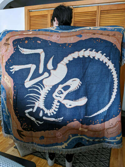 The King’s Grave Woven Blanket – The Windy & Wallflower Shop