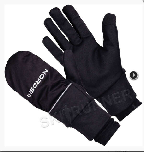 Зимние перчатки для бега