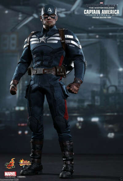 1/6 Hot Toys зимний soldier-captain Америка (Stealth s.t.r.i.k.e. костюм)