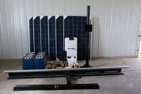 Suntye Advanced Solar Kit #3: 24V, 1.38kW solar system -3 strings of 2 panels bundled with set-up accessories and components (39 items) | Bluebonnet Solar Power | San Antonio Solar Panels