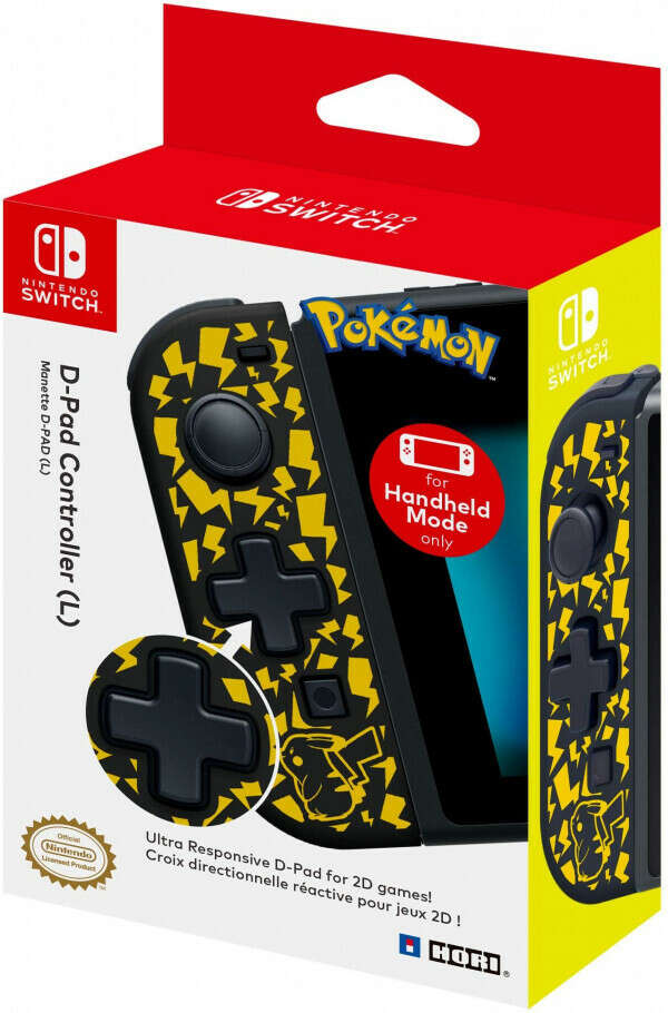 Контроллер Hori: D-PAD Pikachu (L) для Nintendo Switch (NSW-120E)