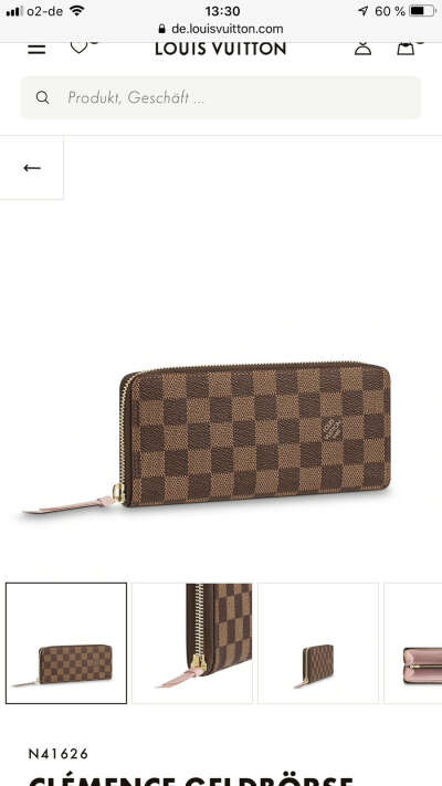 Louis Vuitton Clemence Geldbörse