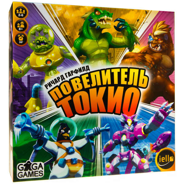 Настольная игра GaGa Games Повелитель Токио (King of Tokyo)