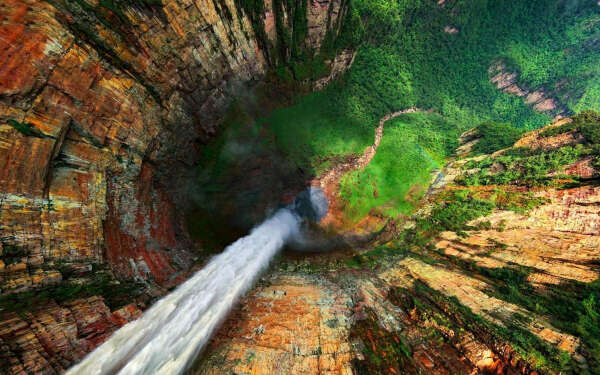 Искупаться в водопаде Анхель