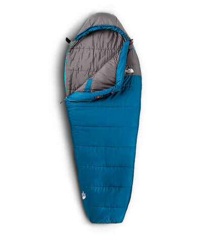 Спальник The North Face Aleutian 20/-7 Striker Blue/Zinc Grey 197 см