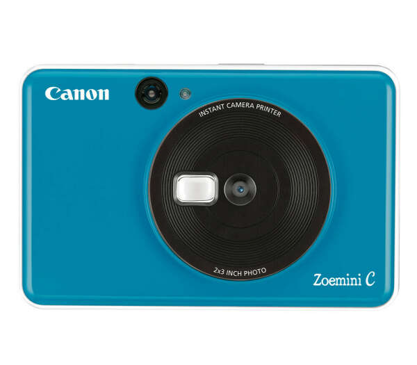Компактный фотоаппарат Canon Zoemini C, голубой