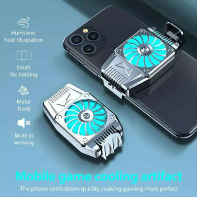 Универсальный мини-вентилятор для мобильного телефона, игровой кулер для сотового телефона
