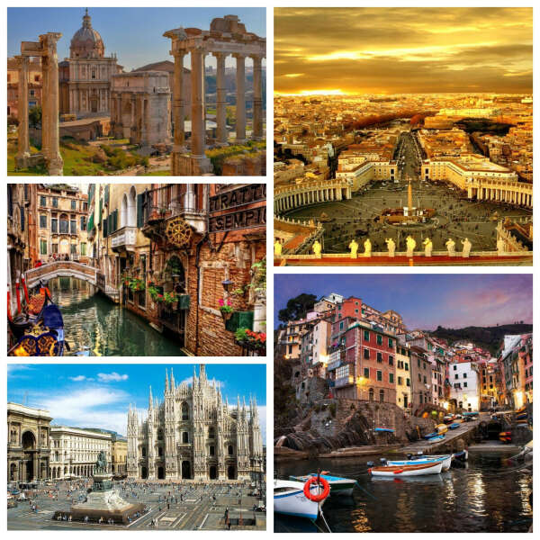 Путешествие по Италии от Милана до Сицилии