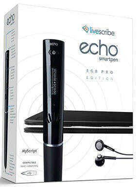Цифровая ручка Livescribe Echo 8GB