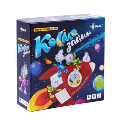 Эврикус Игра настольная "Космозайцы" 5+