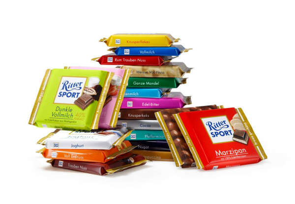 Попробовать все виды Ritter Sport