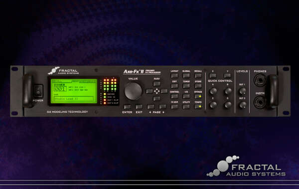 Fractal Audio Systems Axe-Fx II Guitar Processor, Preamp, effects processor, amp modeler, guitar effects