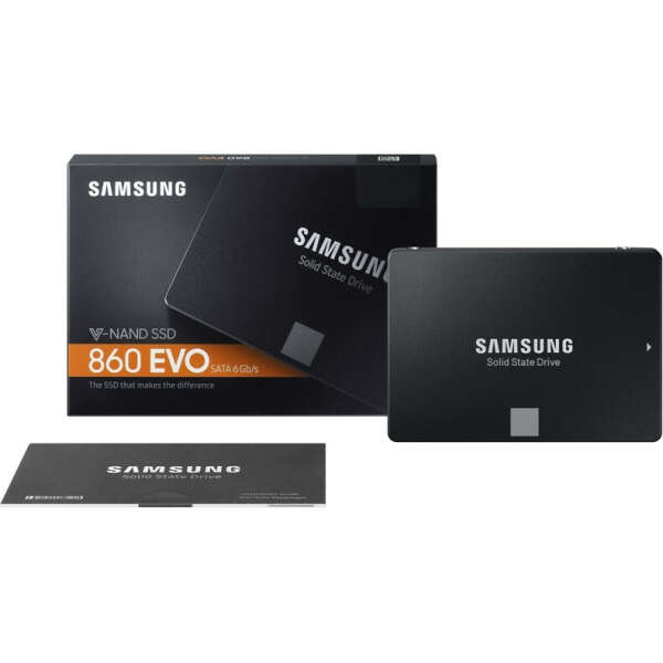 SSD диск SAMSUNG 2.5" 860 EVO 500 Гб SATA III TLC 3D NAND (MZ-76E500BW)