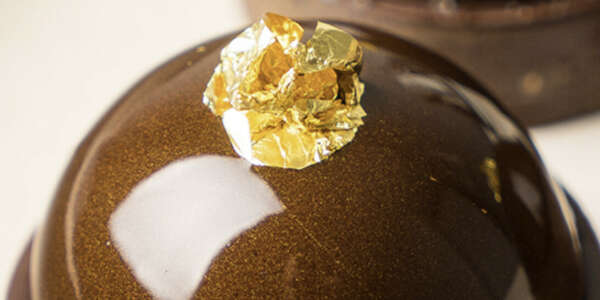Золото пищевое 95х95 мм, MIXIE, 5 листов
