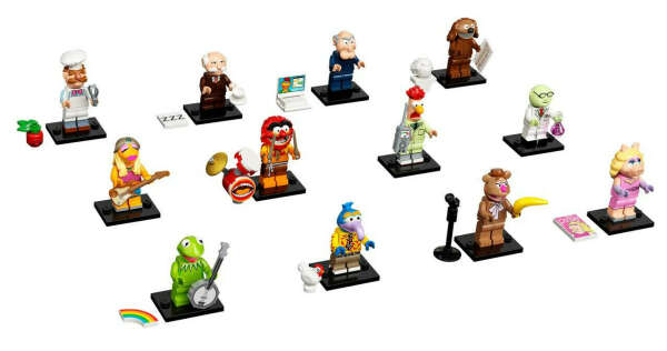 Lego коллекция минифигурок Маппет-шоу (12 шт.)