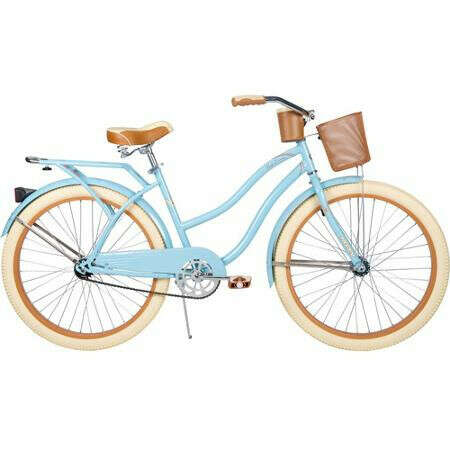 Huffy Nel Lusso Women&#039;s Cruiser Bike, Gloss Blue