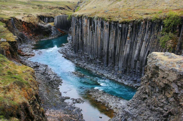 Побывать в Исландии, Базальтовом каньоне