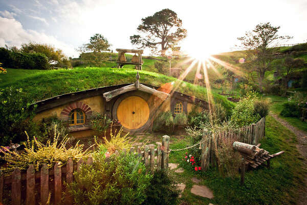 Visit Hobbit Village in New Zealand