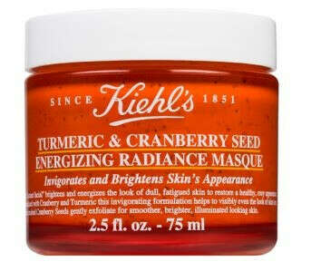 Маска для мгновенного сияния кожи Turmeric & Cranberry Seed Energizing Radiance Masque