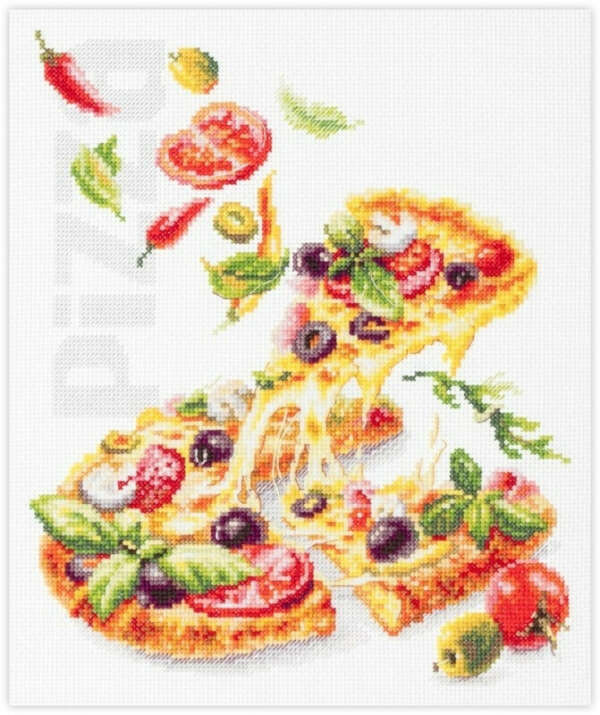 Набор для вышивания «Чудесная игла» 120-094 Пицца