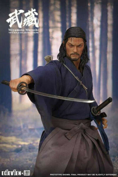 Eleven Kai Studio Miyamoto Musashi 1/6 Action Figures Full Set Collection Toys
