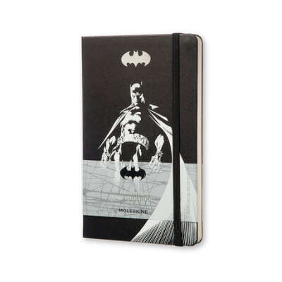 Записная книжка нелинованная "Batman" Large черная