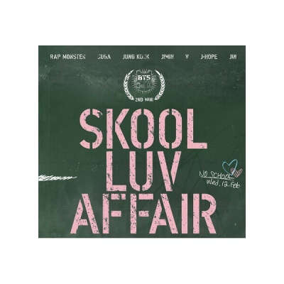 방탄소년단 BTS 2nd Mini Album - Skool Luv Affair CD + Booklet