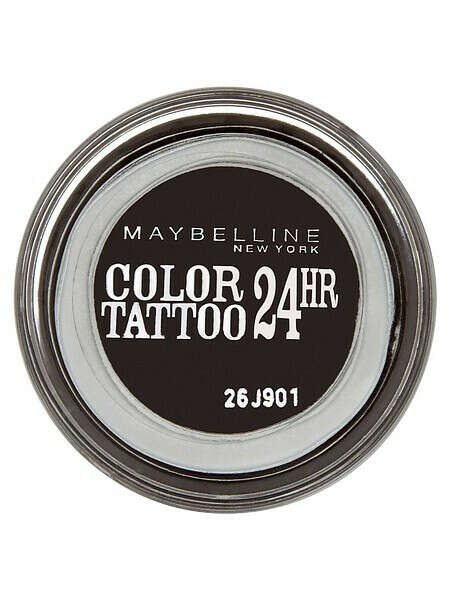 Тени для век "Color Tattoo 24 часа", оттенок 60, Бессменный черный, 4 мл Maybelline New York 2196783 в интернет-магазине Wildberries.ru