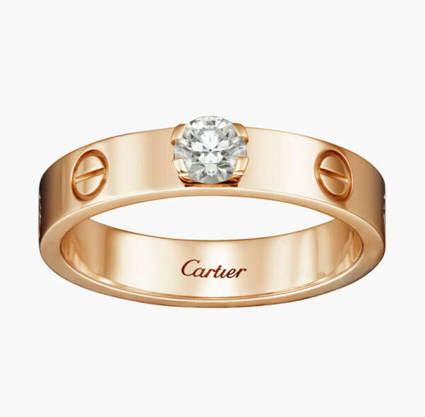 Кольцо Cartier Solitaire 1895
