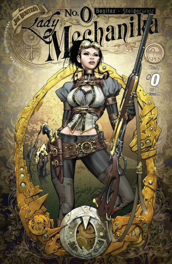 Графический роман Леди Механика (Lady Mechanika), тома 0-5